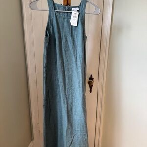 Gorgeous Elegant  Linen J. Jill Dress XS Petite, Runs Large